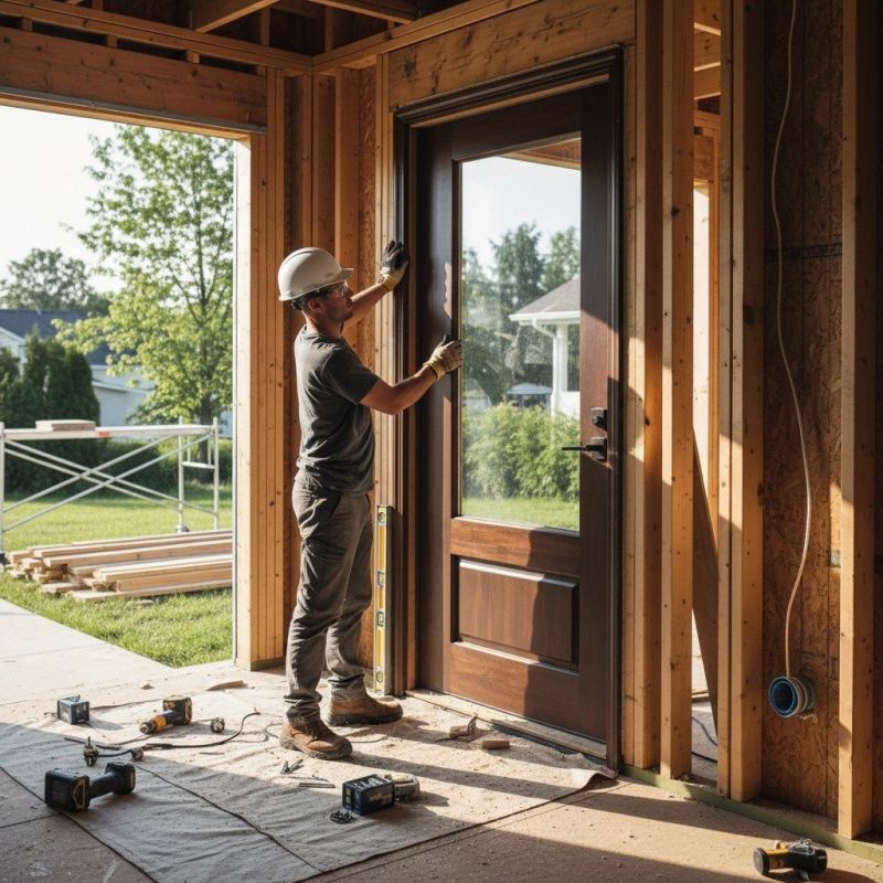 Front Door Installation detail