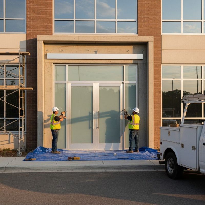 Retail Door Installation
