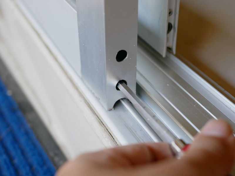 Sliding Door Track Repair
